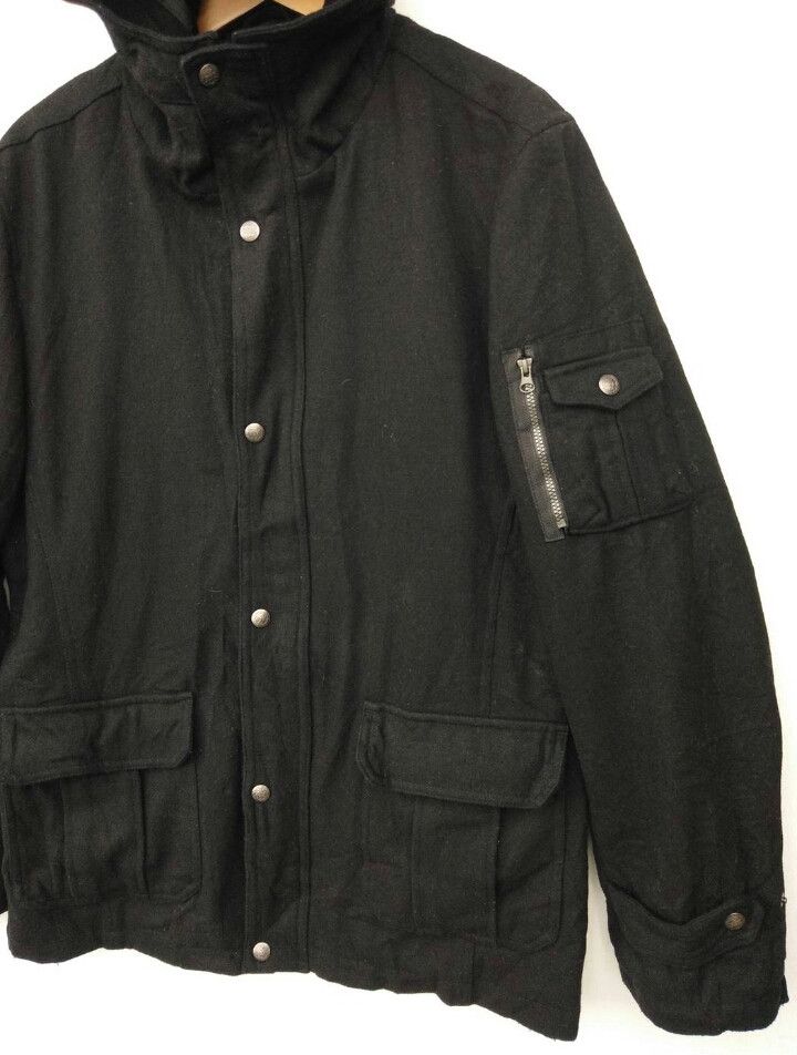 Vintage × Von Dutch Von Dutch Hoodie Wool Jacket Design Alpha Industries Size US XL / EU 56 / 4 - 5 Thumbnail