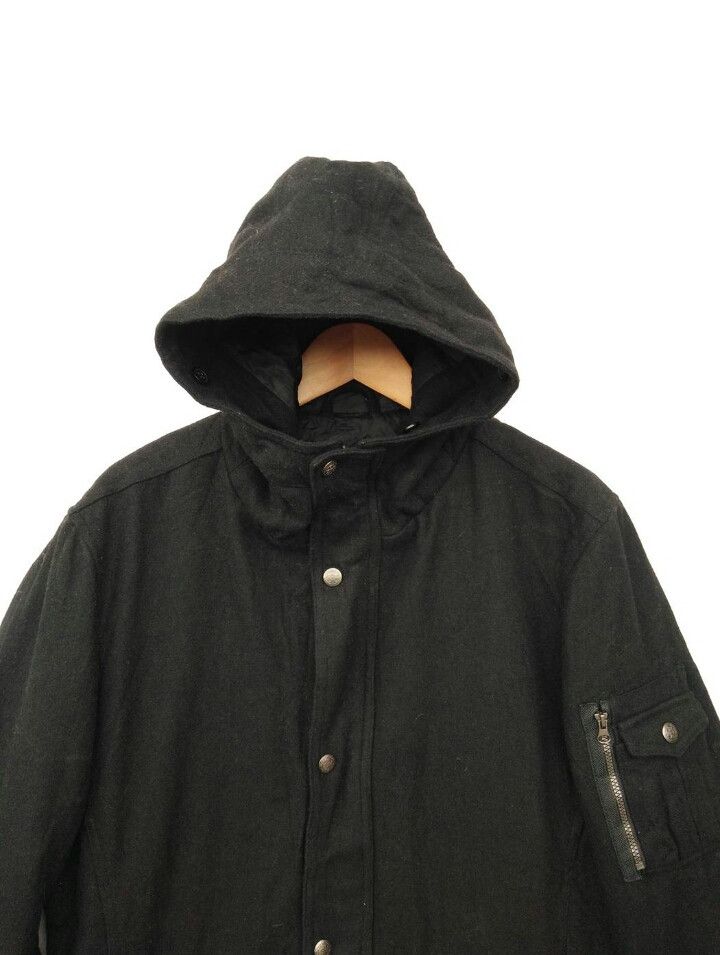 Vintage × Von Dutch Von Dutch Hoodie Wool Jacket Design Alpha Industries Size US XL / EU 56 / 4 - 4 Thumbnail