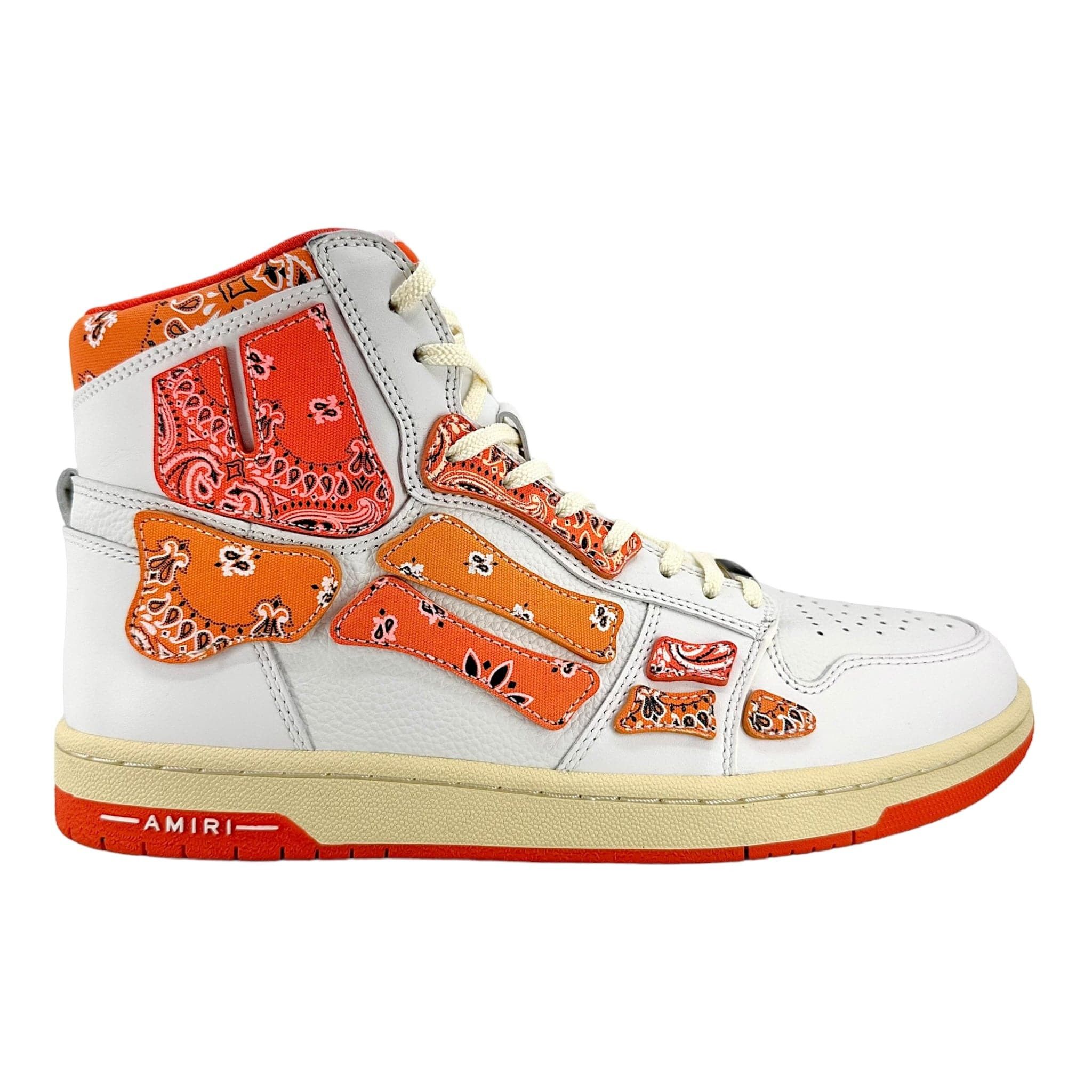 Amiri Skel Top Sneaker High Bandana Orange