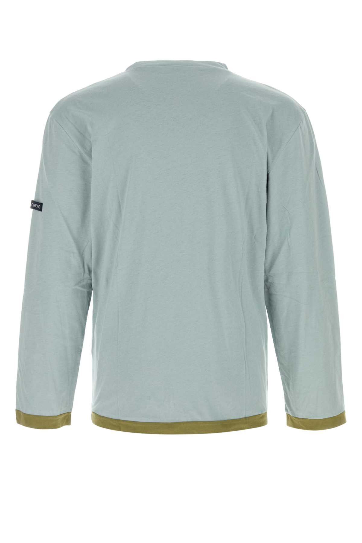 Namacheko Powder Blue Cotton T-Shirt Size US S / EU 44-46 / 1 - 2 Thumbnail