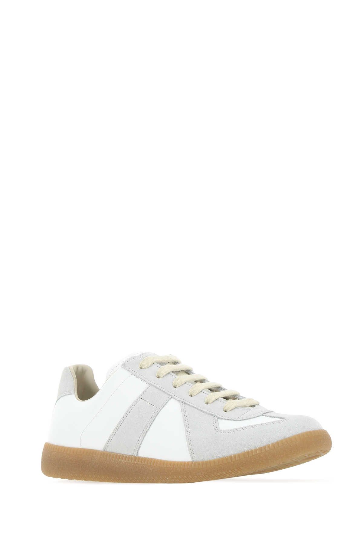 Maison Margiela Multicolor Leather Replica Sneakers Size US 9.5 / IT 39.5 - 2 Thumbnail