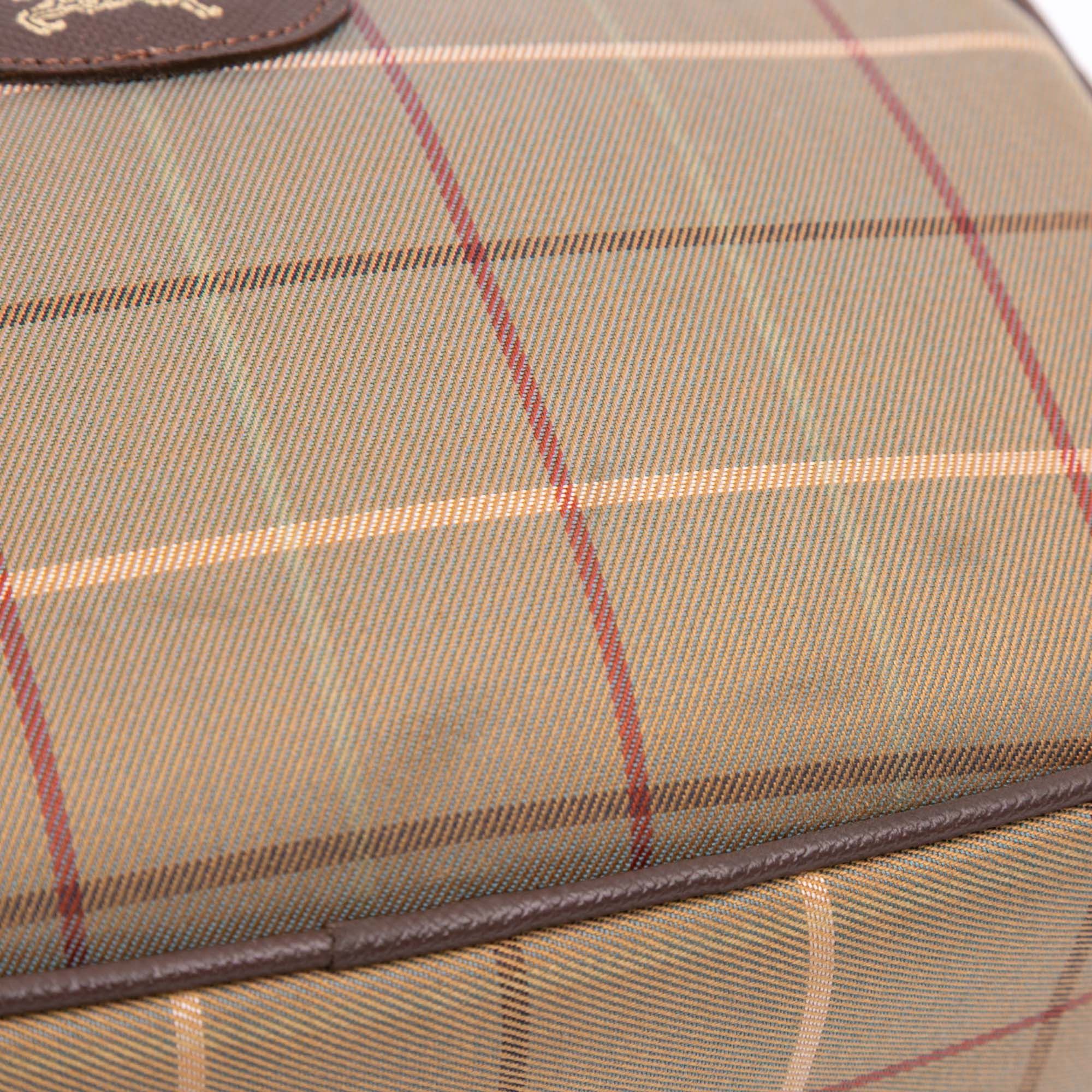Burberry Burberry Vintage Check Canvas Clutch Size ONE SIZE - 6 Thumbnail