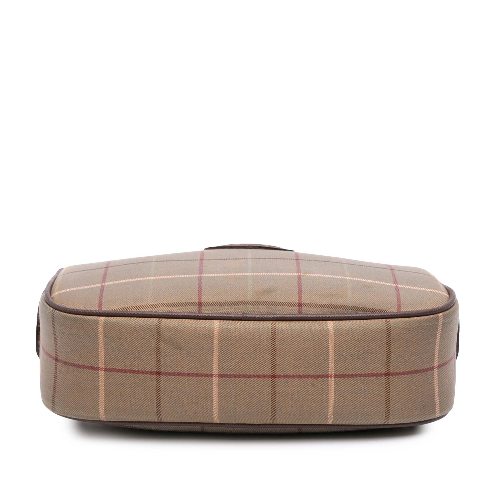 Burberry Burberry Vintage Check Canvas Clutch Size ONE SIZE - 3 Thumbnail