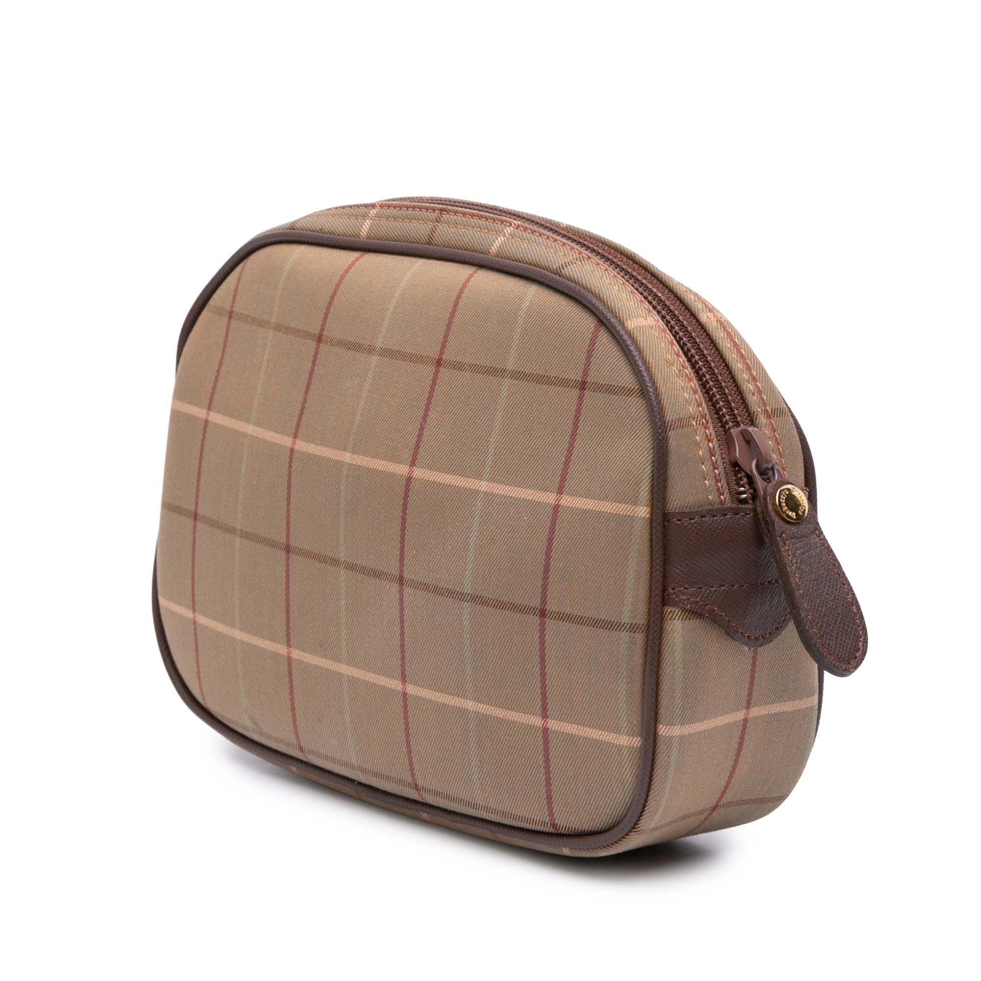 Burberry Burberry Vintage Check Canvas Clutch Size ONE SIZE - 2 Thumbnail