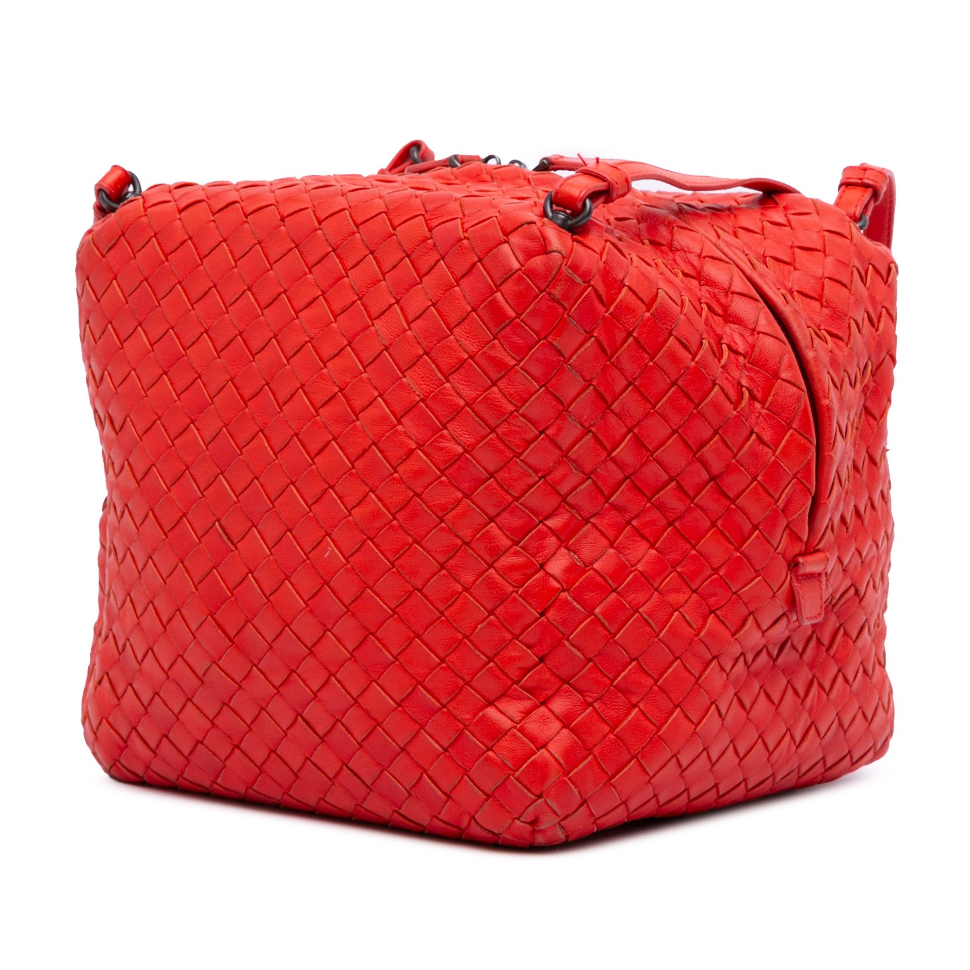 Bottega Veneta Bottega Veneta Nappa Intrecciato Cube Shoulder Bag Size ONE SIZE - 2 Thumbnail