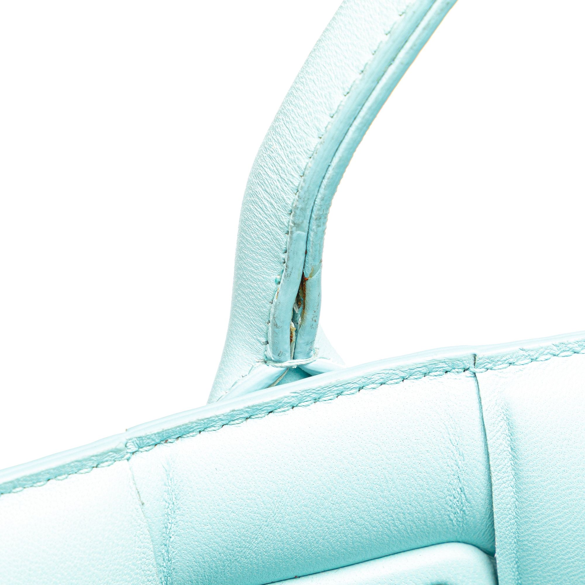 Bottega Veneta Bottega Veneta Large Lambskin Intreccio Padded Tote Size ONE SIZE - 10 Thumbnail