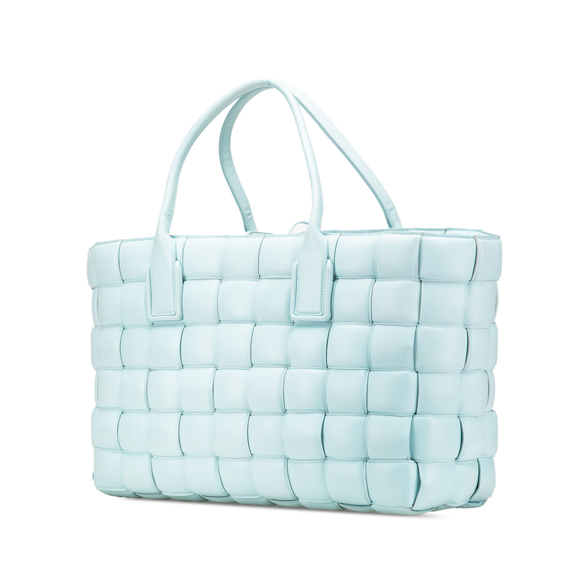 Bottega Veneta Bottega Veneta Large Lambskin Intreccio Padded Tote Size ONE SIZE - 2 Thumbnail