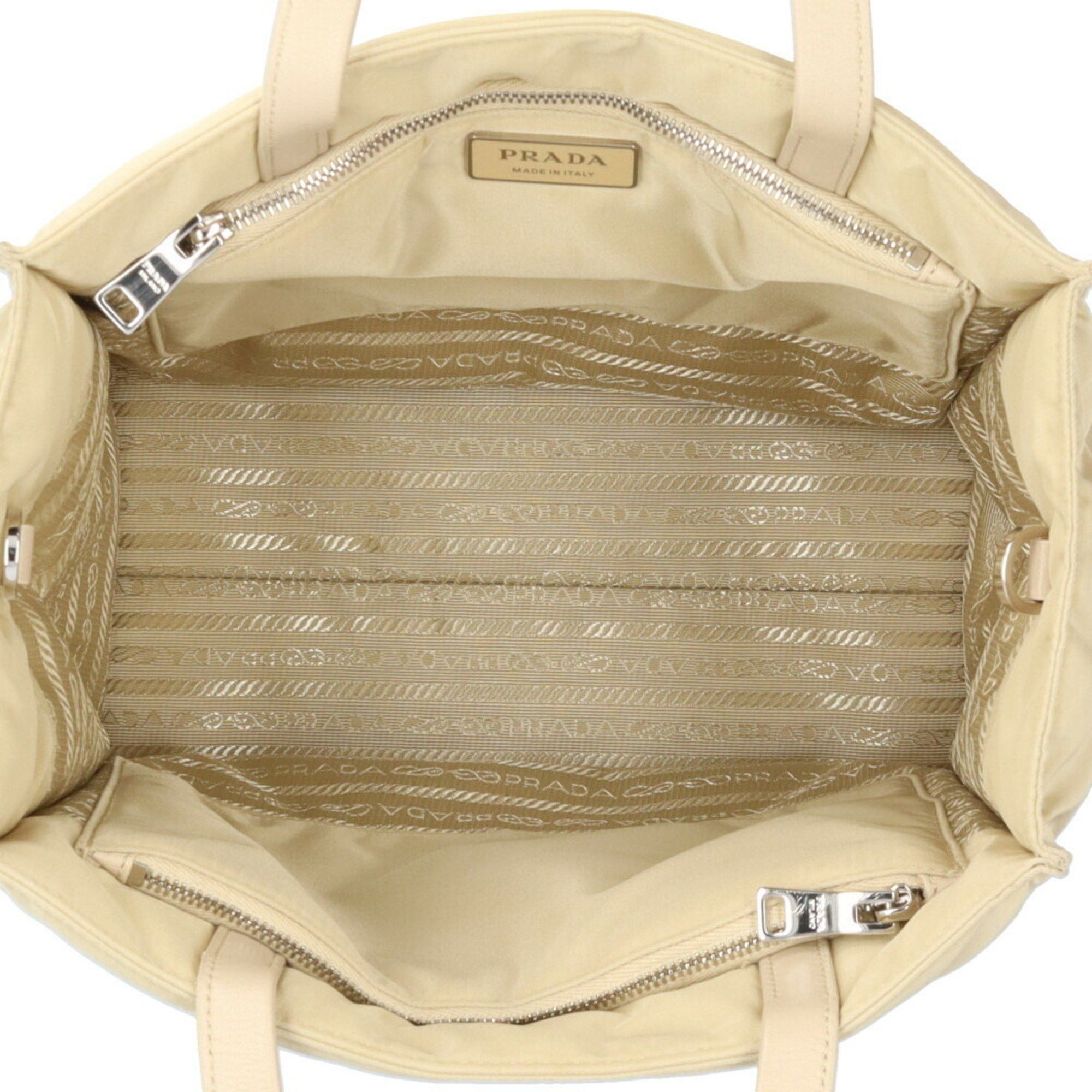 Prada Prada Shoulder Bag 1BG426 Beige Women's PRADA 2way Size ONE SIZE - 6 Thumbnail