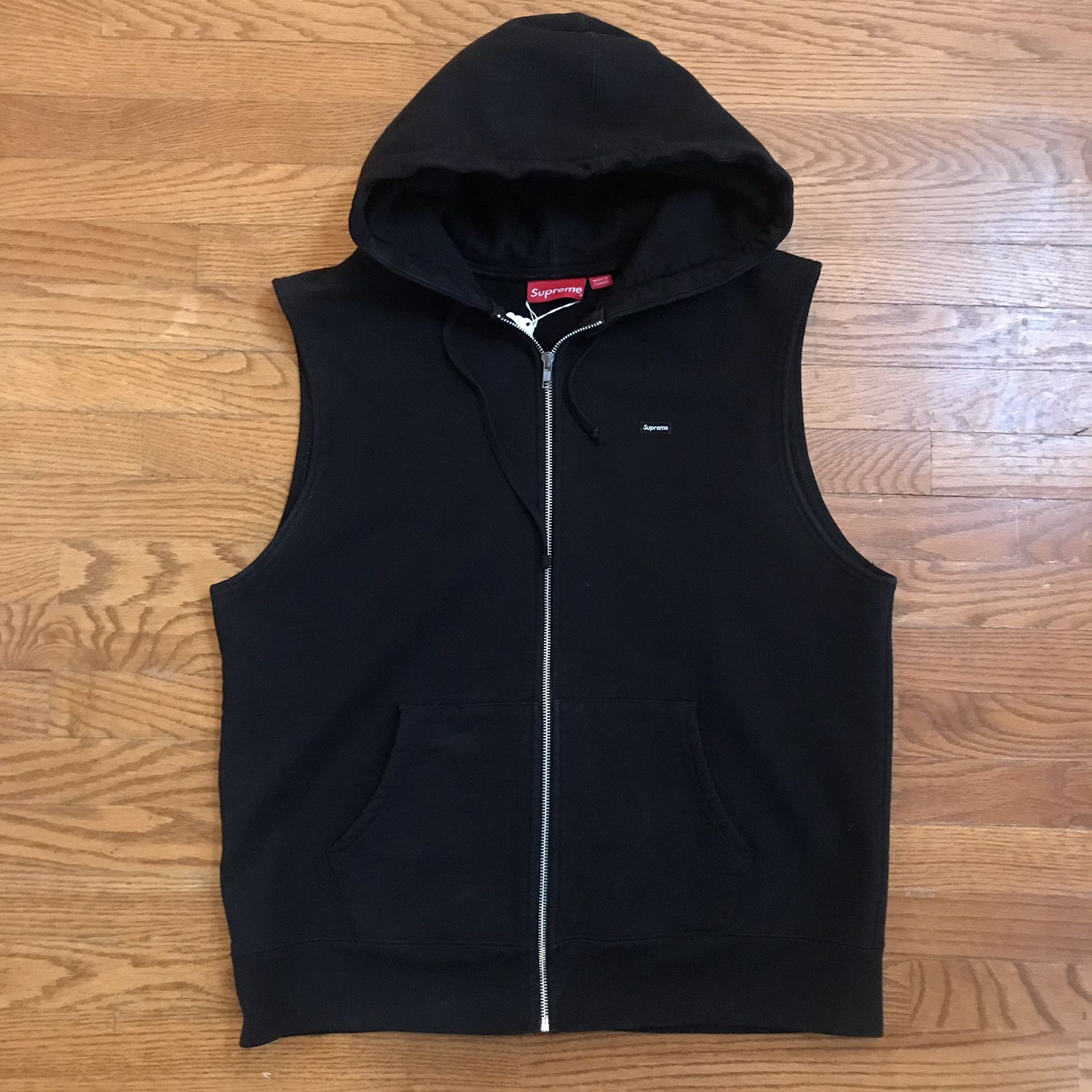 Supreme Sleeveless Hoodie Grailed