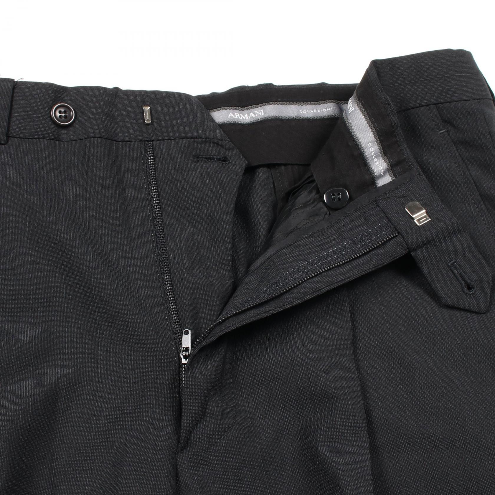 Armani Armani Armani Collezioni Suit Wool Polyester Apparel Others Suits Size ONE SIZE - 7 Thumbnail