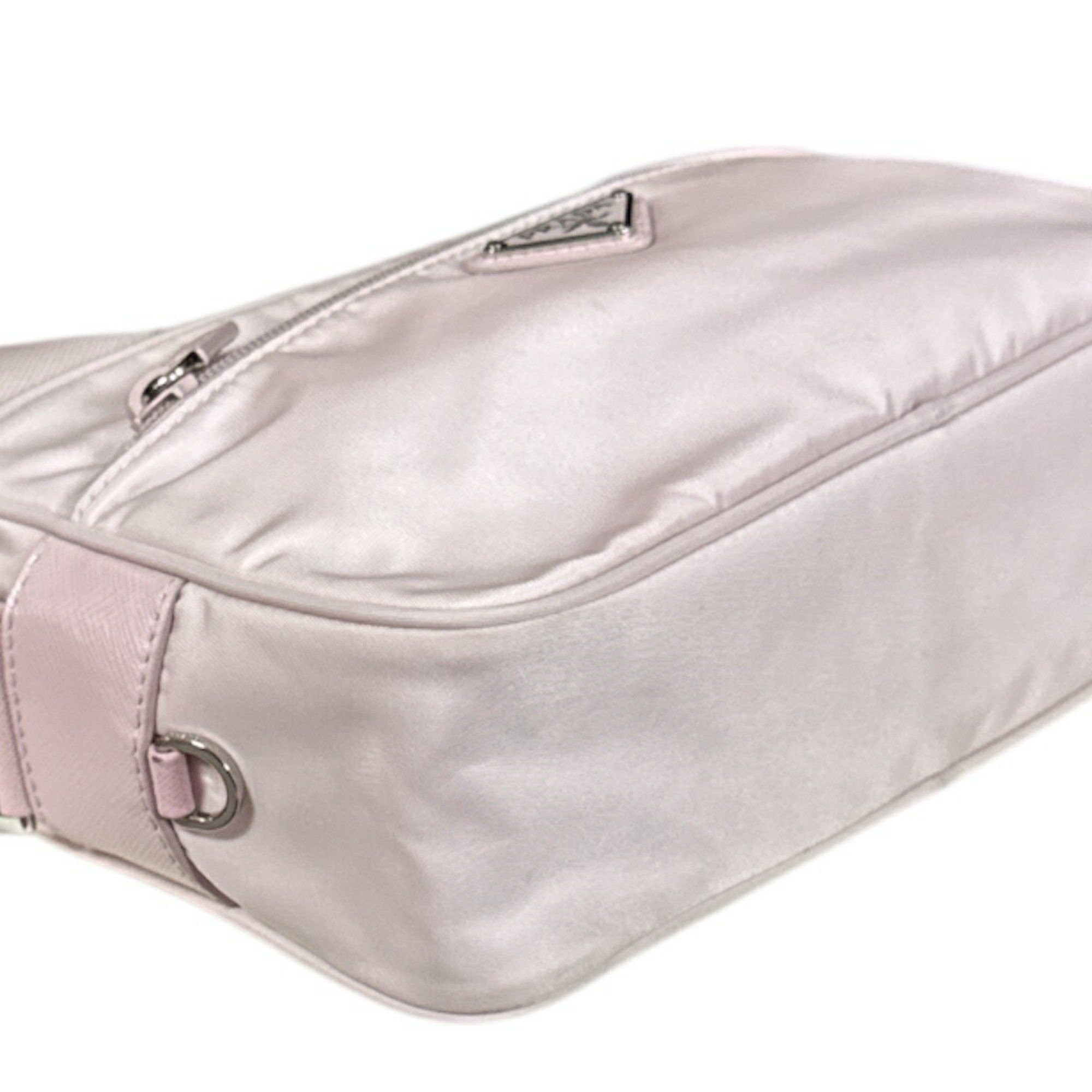 Prada Prada Shoulder Bag Renylon 1BC167 Pink Women's PRADA Size ONE SIZE - 7 Thumbnail