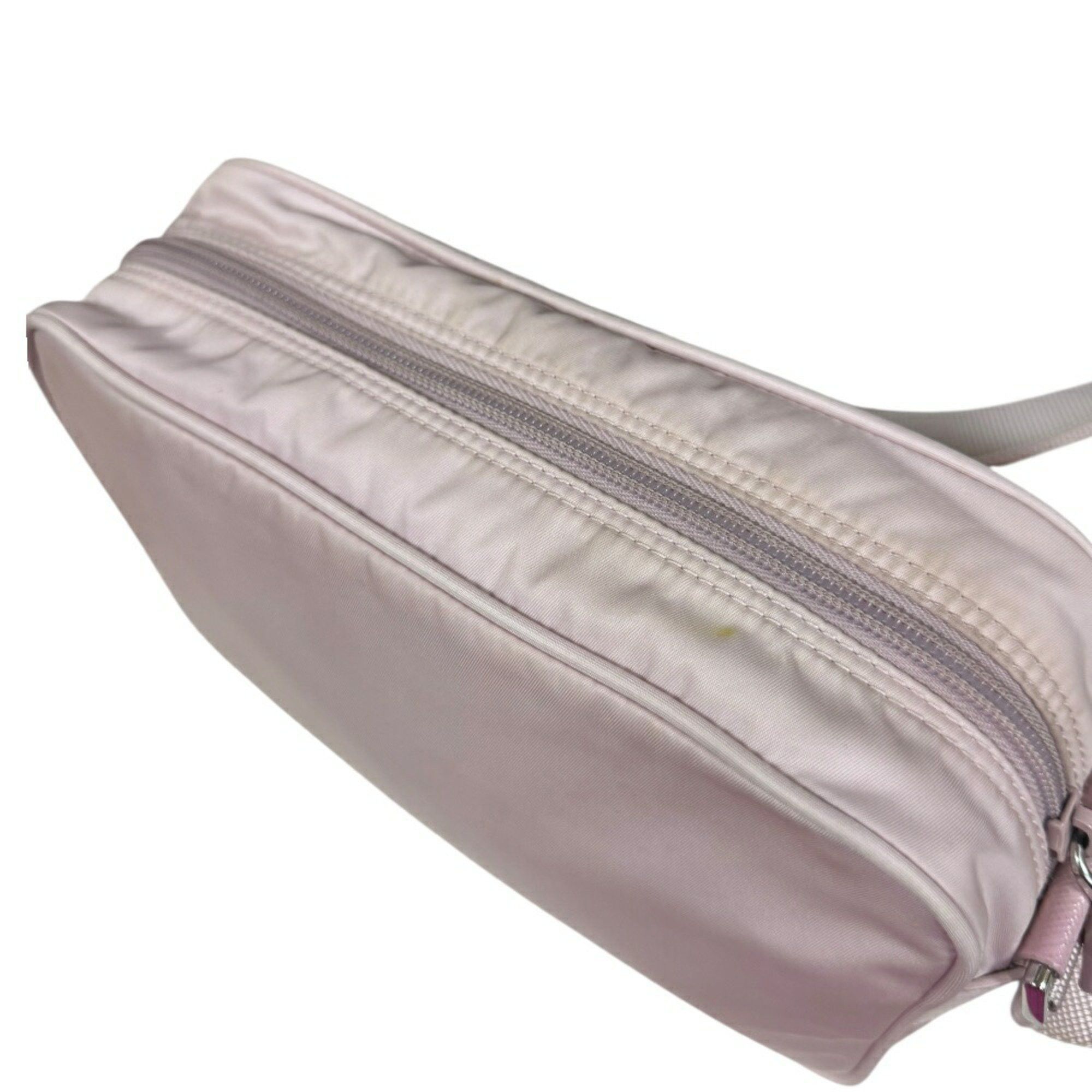 Prada Prada Shoulder Bag Renylon 1BC167 Pink Women's PRADA Size ONE SIZE - 9 Thumbnail