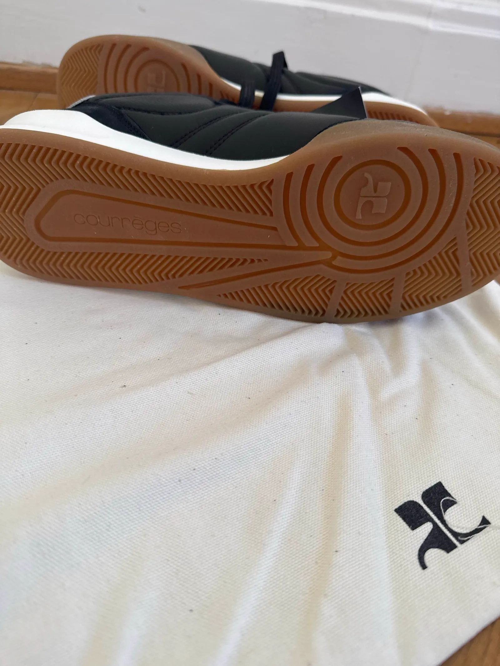 Courreges Courreges Club 02 Leather Sneakers | Grailed