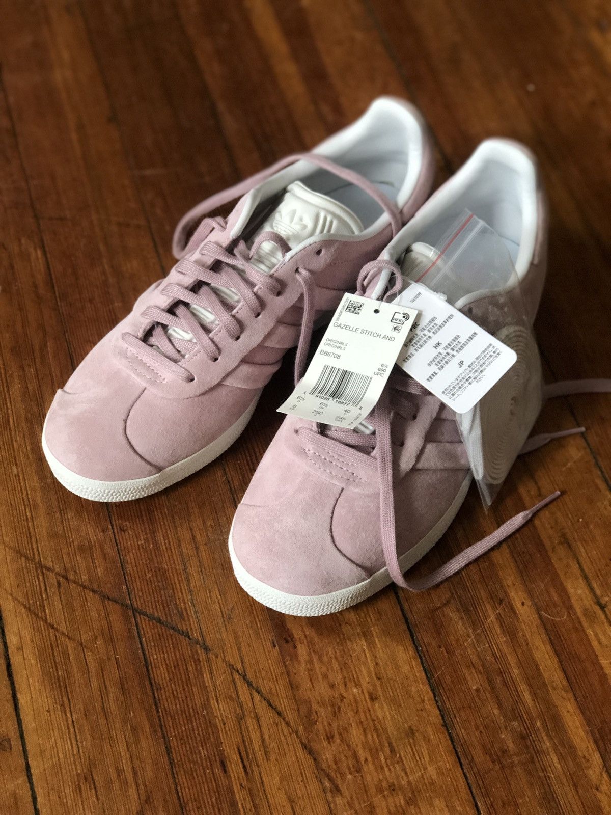 Adidas Gazelle Stitch and Turn Wonder Pink Women s Grailed