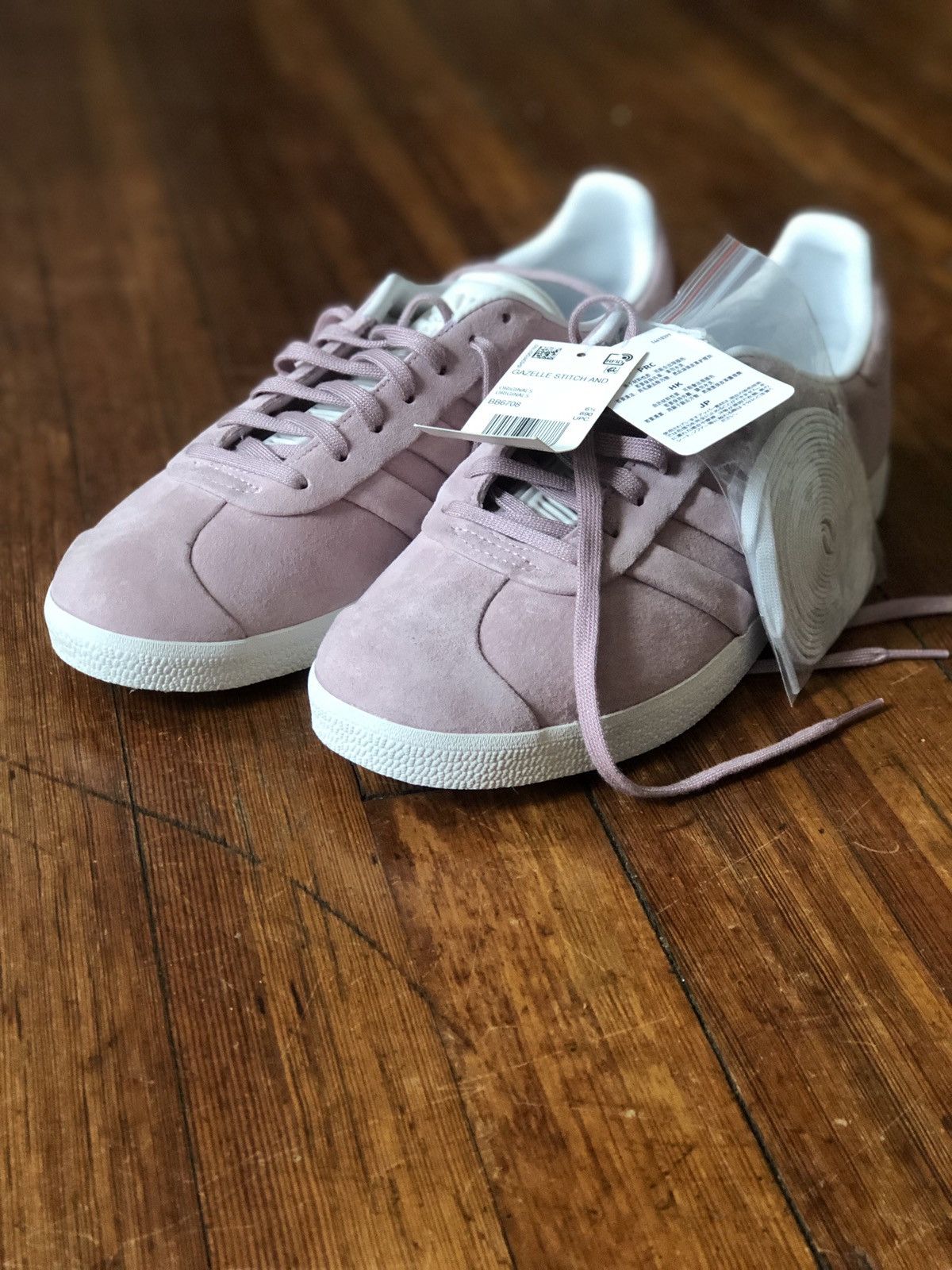 Adidas Gazelle Stitch and Turn Wonder Pink Women s Grailed