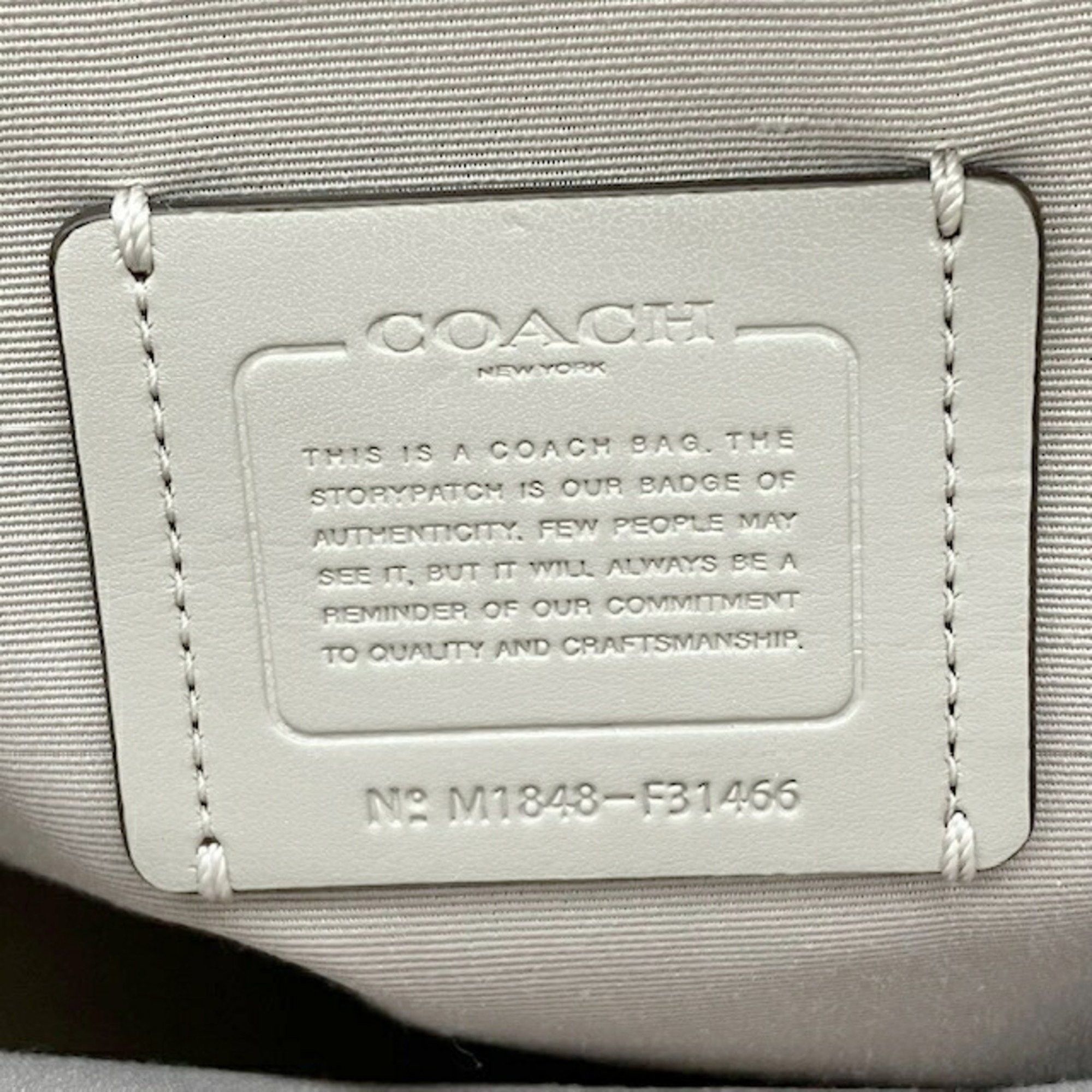 Coach COACH Mini Emma Satchel Bag F31466 Grey Leather Handbag Shoulder for Women Size ONE SIZE - 17 Thumbnail