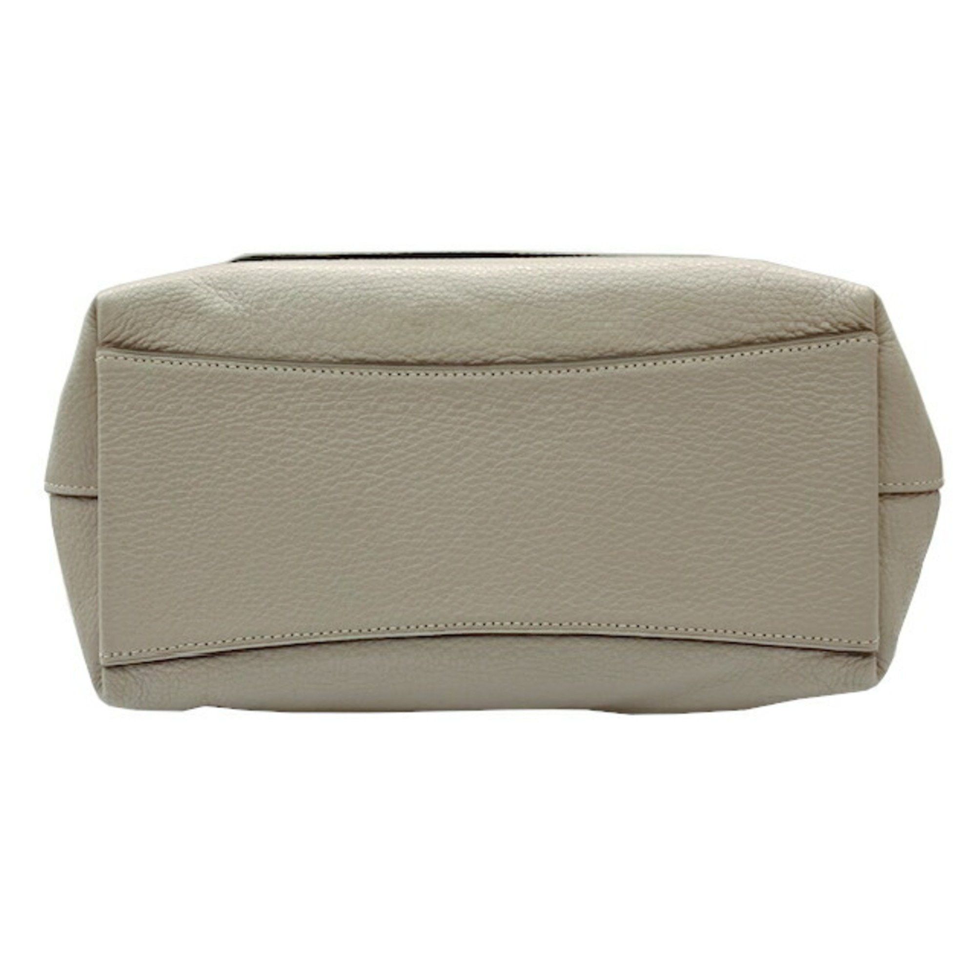 Coach COACH Mini Emma Satchel Bag F31466 Grey Leather Handbag Shoulder for Women Size ONE SIZE - 5 Thumbnail