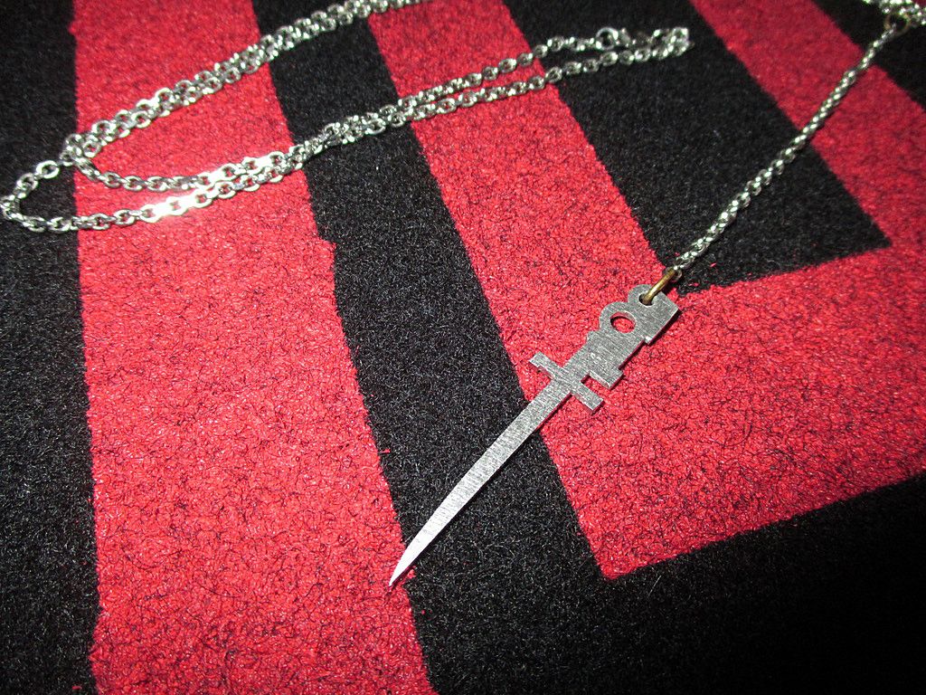 Surface to Air laser cut necklace