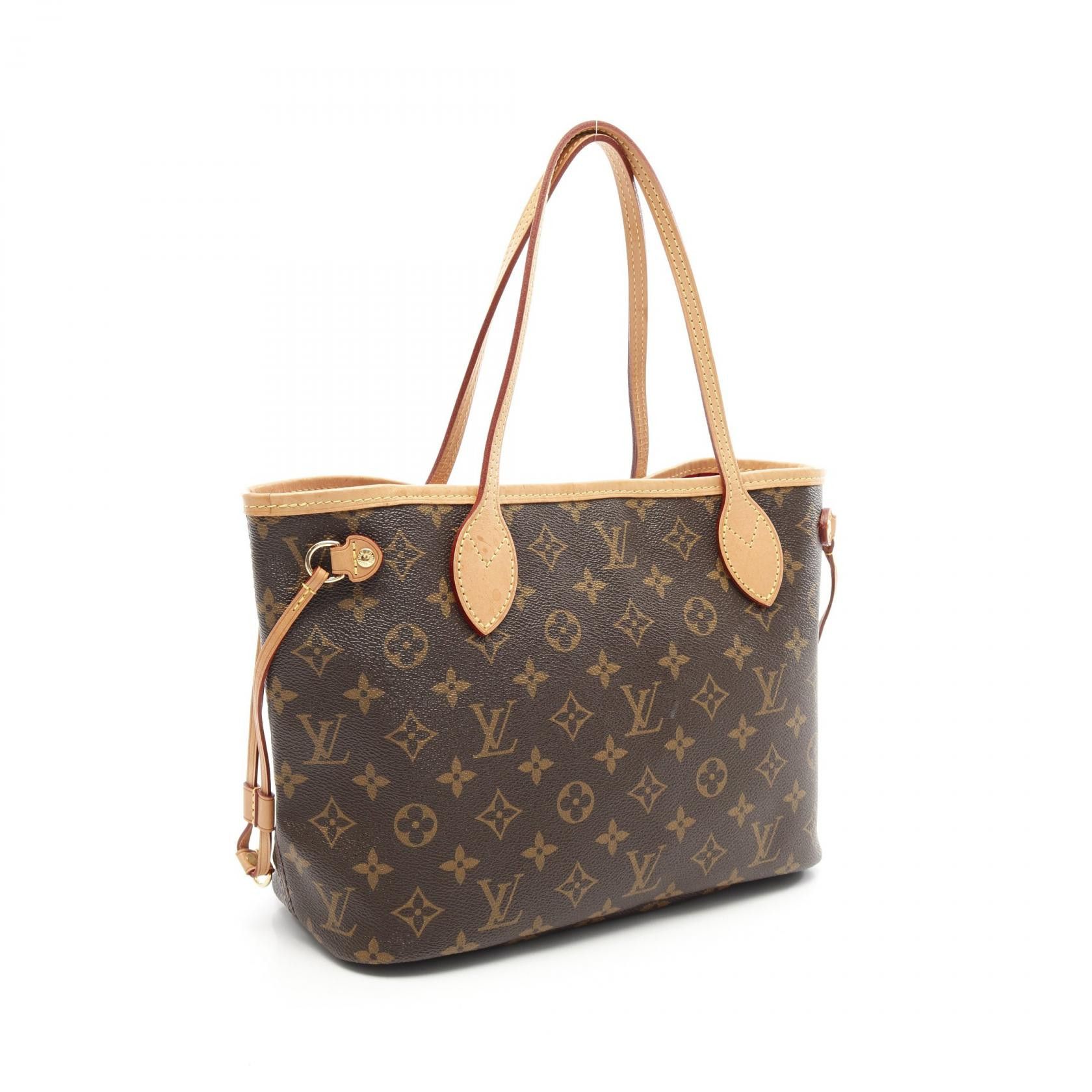 Louis Vuitton Louis Vuitton Louis Vuitton Neverfull PM Monogram Coated Canvas Tote Bag Canvas Tote Bag M41245 Size ONE SIZE - 2 Thumbnail