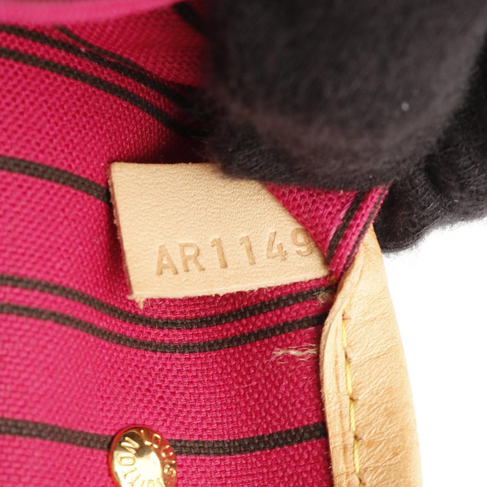 Louis Vuitton Louis Vuitton Louis Vuitton Neverfull PM Monogram Coated Canvas Tote Bag Canvas Tote Bag M41245 Size ONE SIZE - 5 Thumbnail