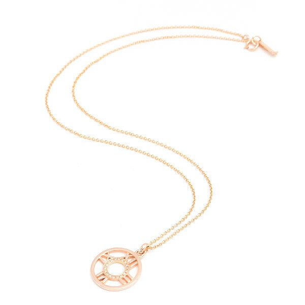 Tiffany & Co. Tiffany & Co. Tiffany Open Atlas 750PG Necklace Leather Necklace Size ONE SIZE - 3 Thumbnail
