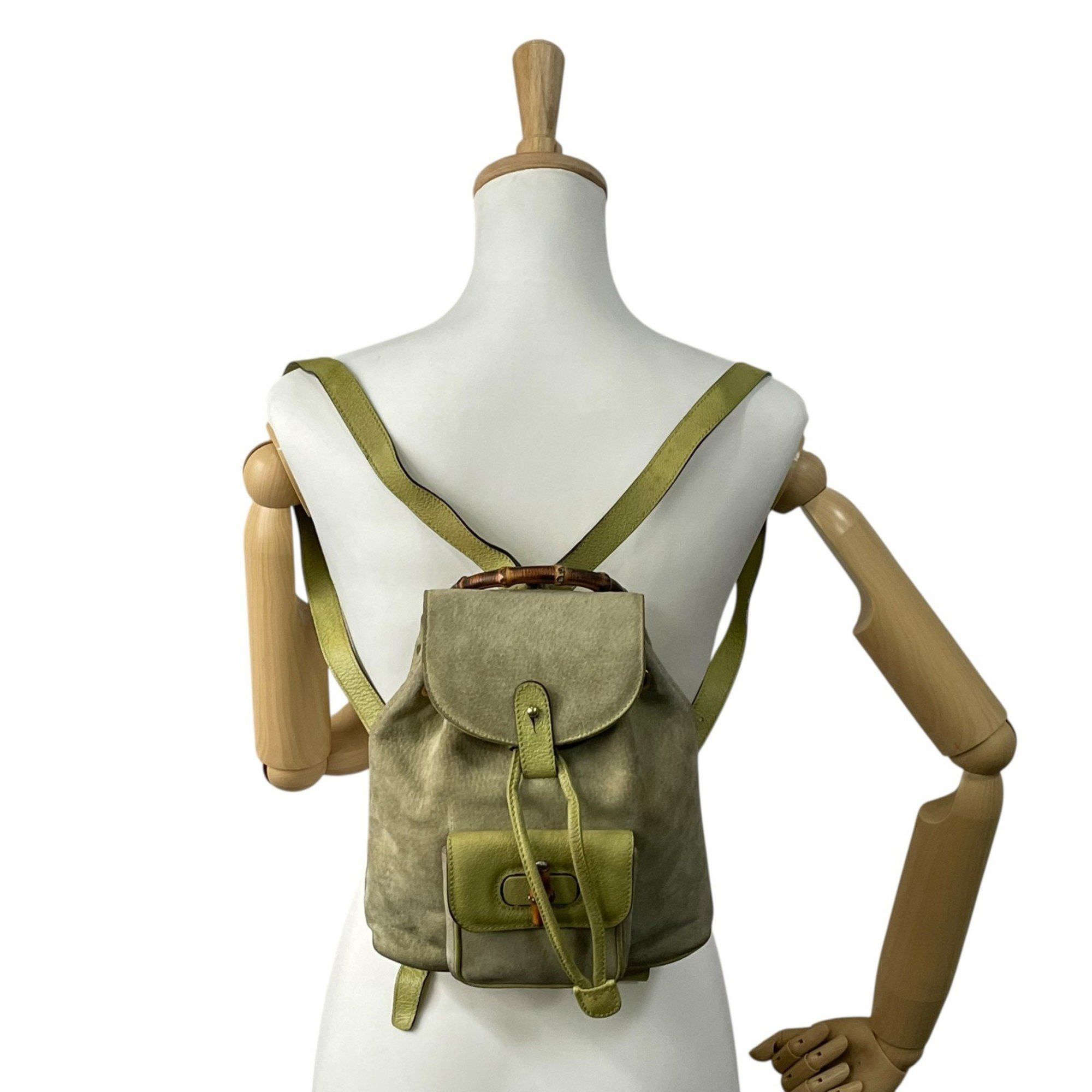 Gucci Gucci Bamboo backpack Size ONE SIZE - 14 Thumbnail