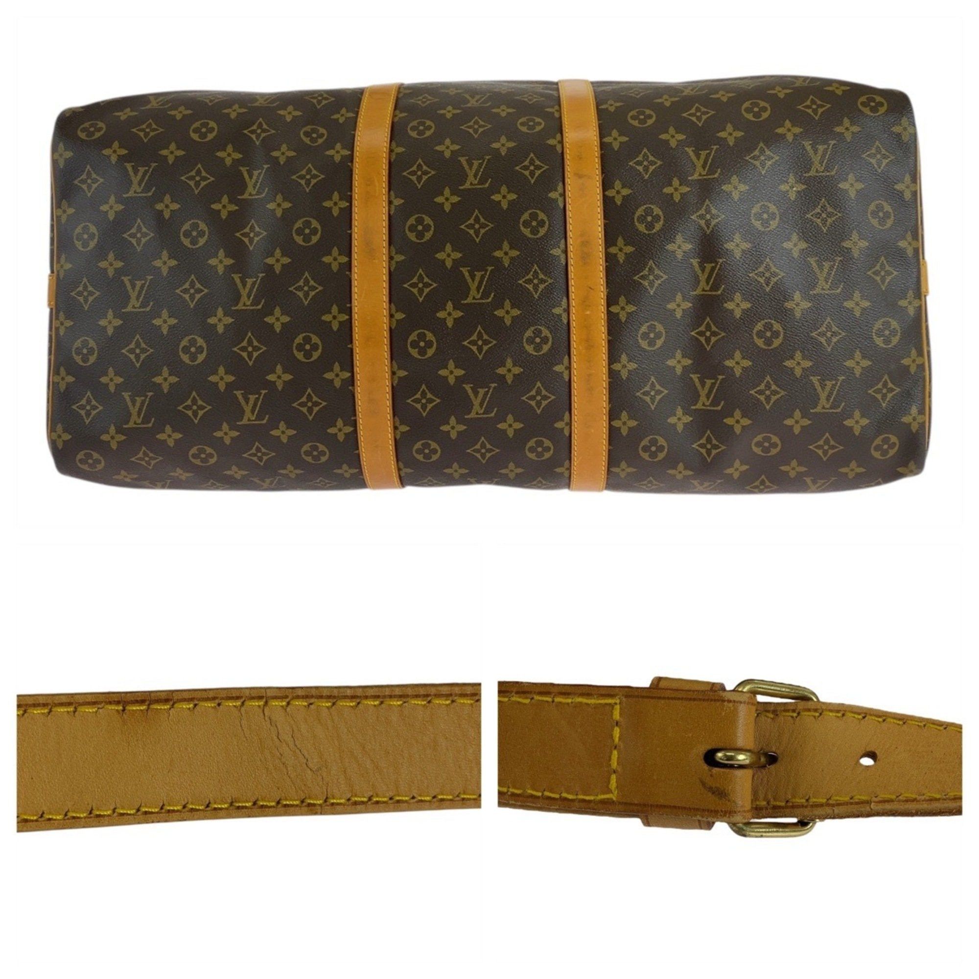 Louis Vuitton Louis Vuitton Keepall Bandoulière 60 travel Size ONE SIZE - 10 Thumbnail