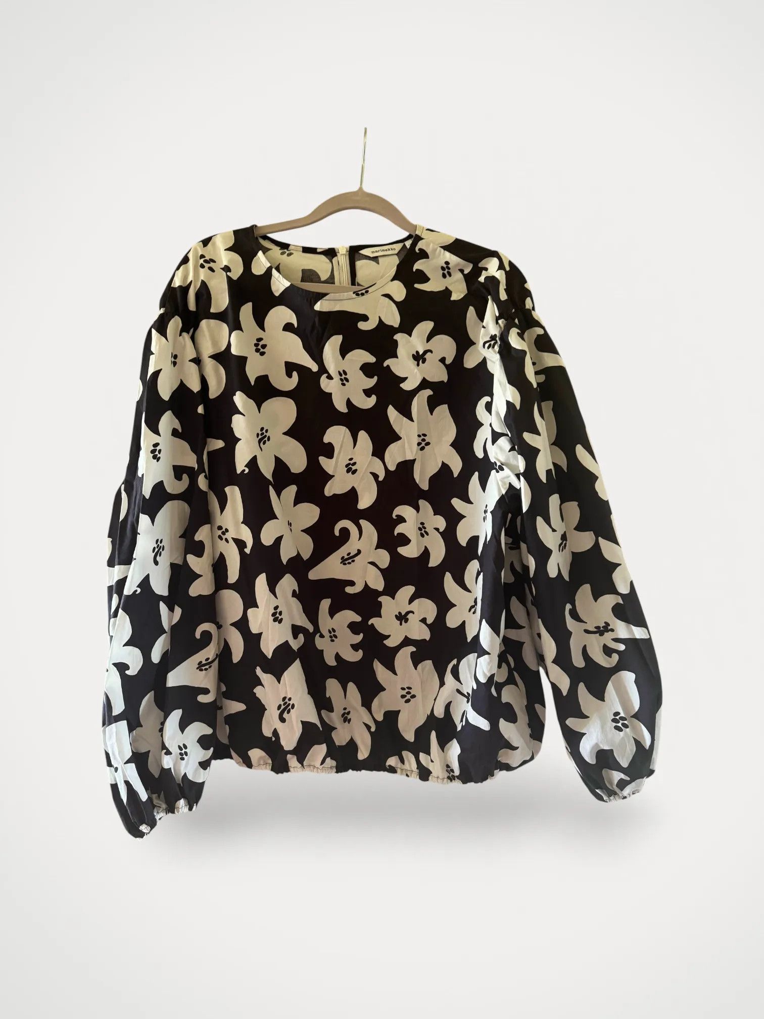 Marimekko Marimekko gillaug villinarsissi Blouse Size L / US 10 / IT 46 - 2 Thumbnail