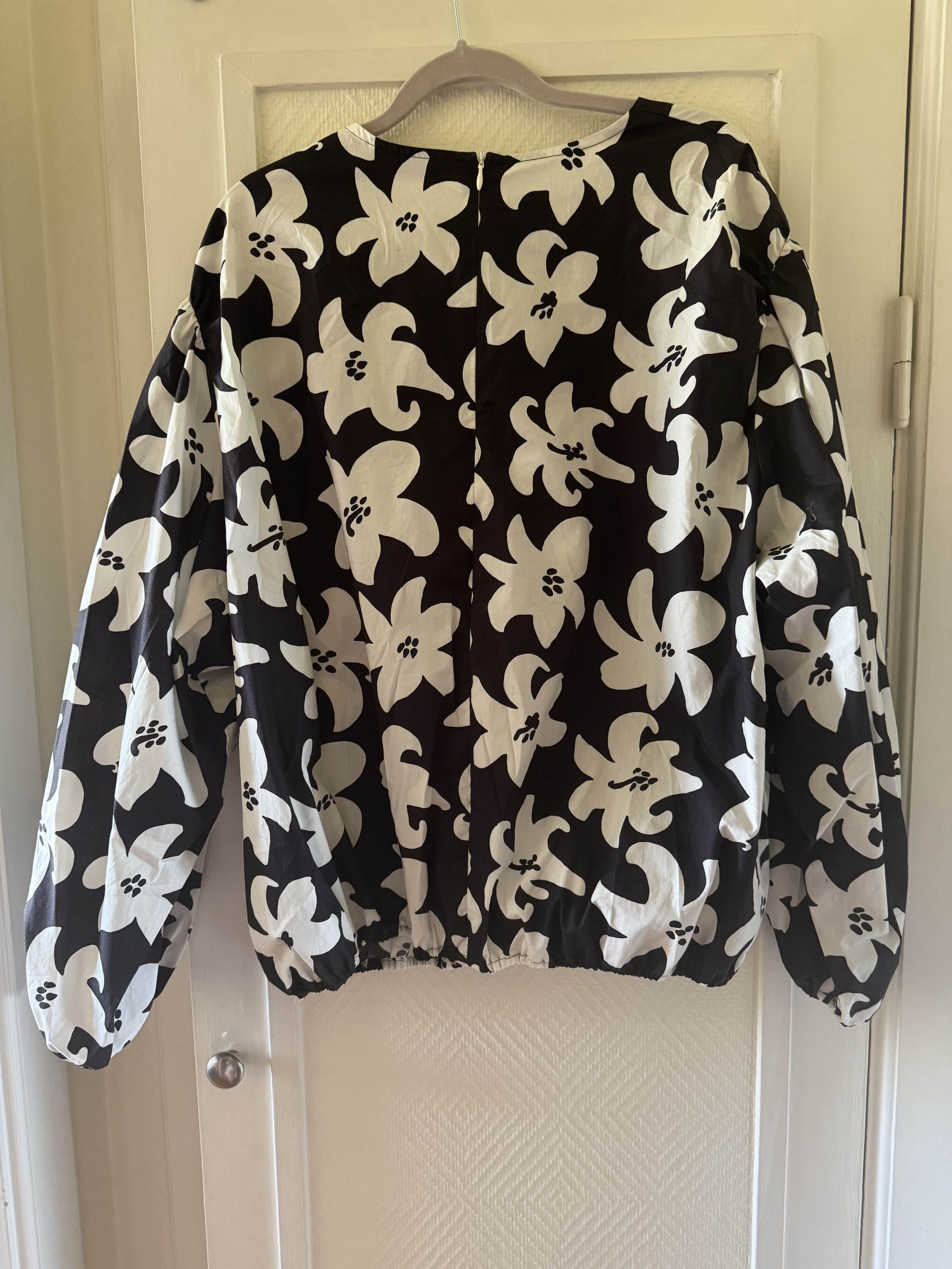 Marimekko Marimekko gillaug villinarsissi Blouse Size L / US 10 / IT 46 - 5 Thumbnail