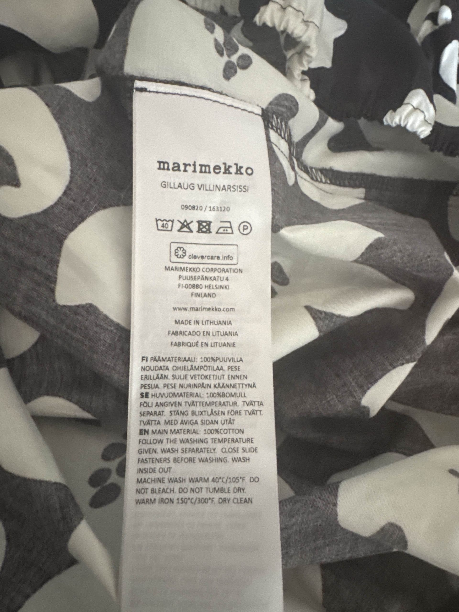 Marimekko Marimekko gillaug villinarsissi Blouse Size L / US 10 / IT 46 - 4 Thumbnail