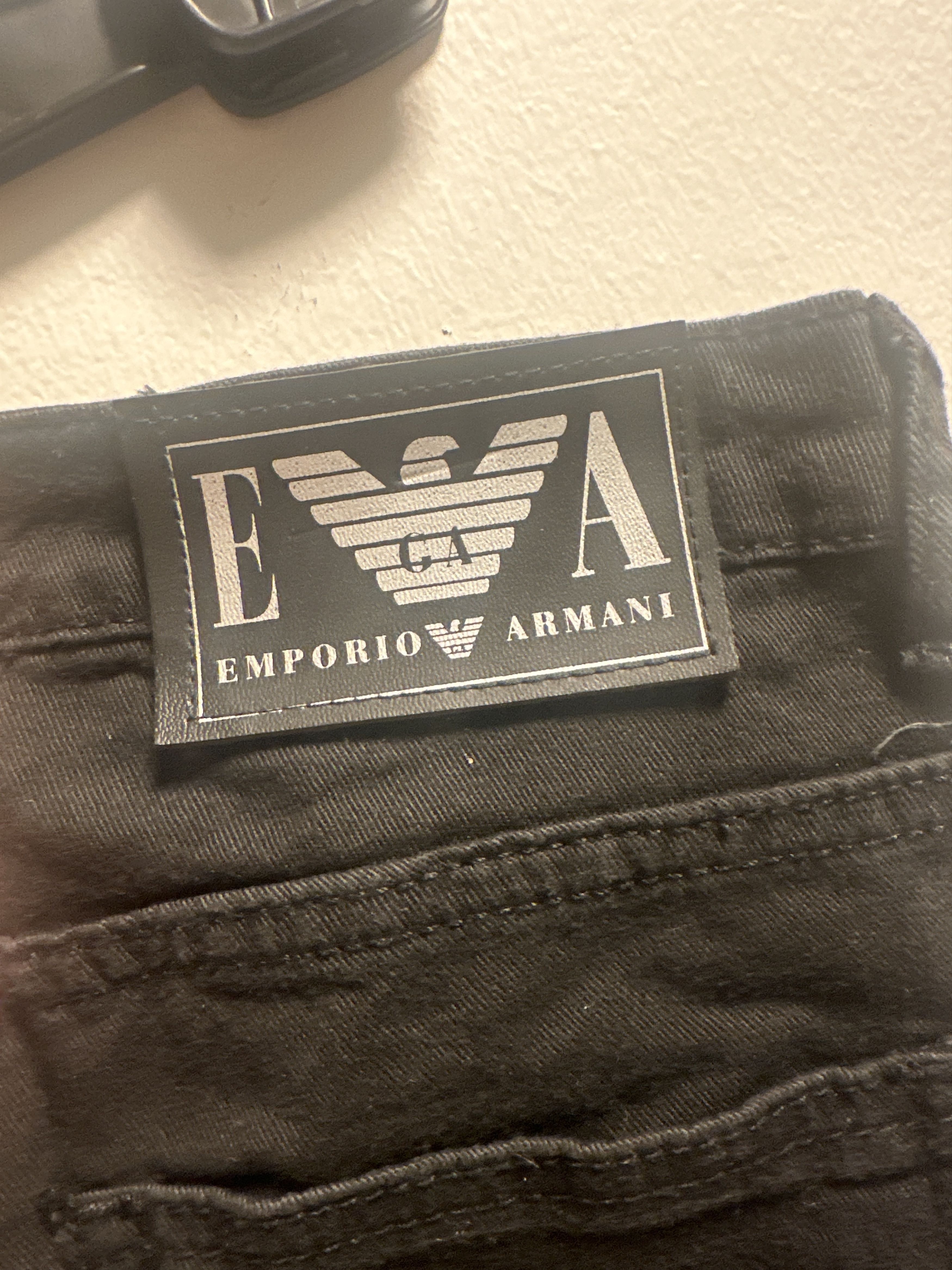 Armani Emporio armani Jeans Size 33" - 2 Thumbnail