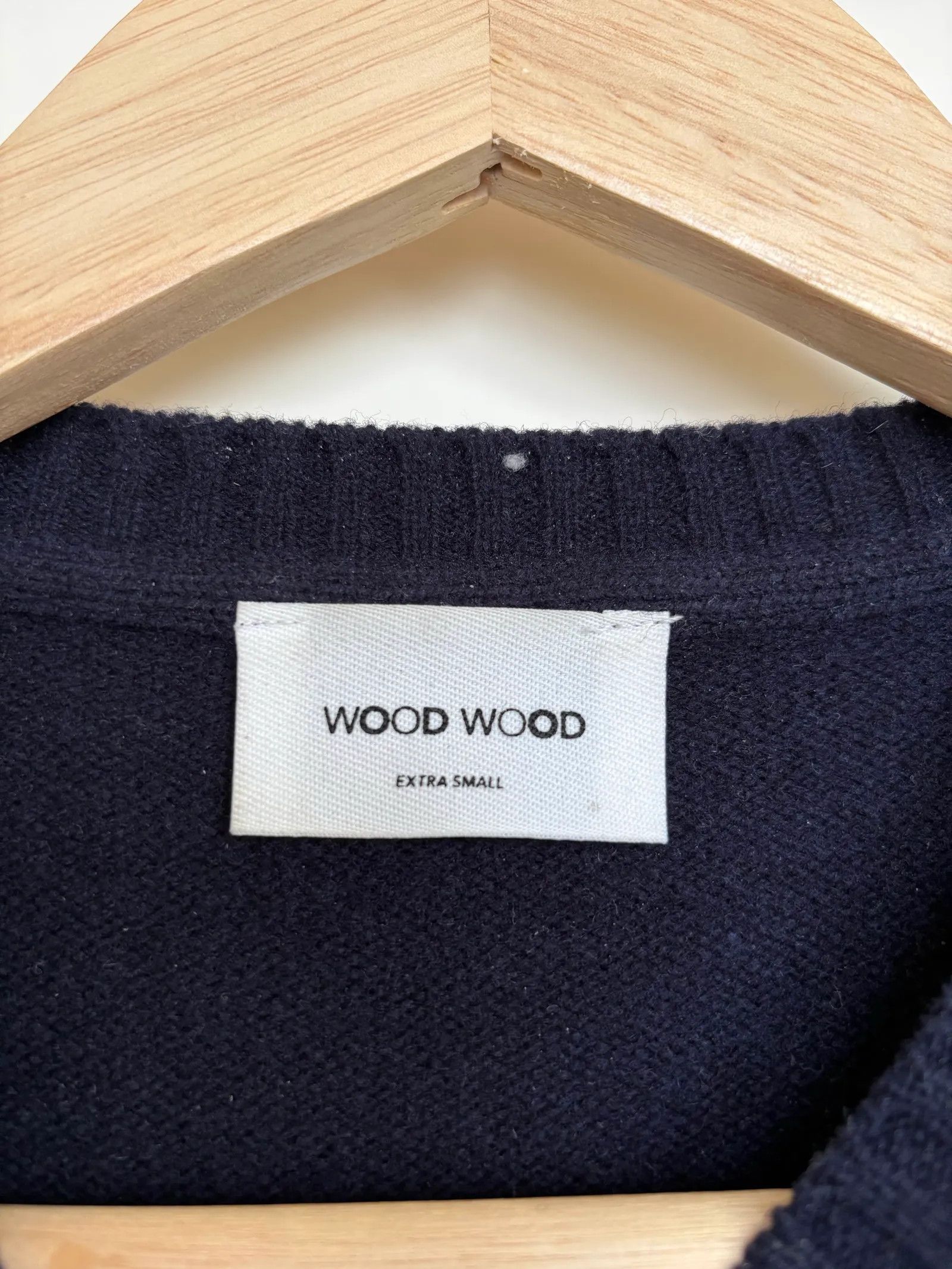 Wood Wood Wood Wood Kevin Lambswool Sweater Cardigan Size US XS / EU 42 / 0 - 2 Thumbnail