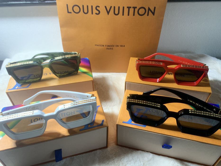 Louis Vuitton Virgil Abloh 1.1 Millionaires Sunglasses SS19 Black