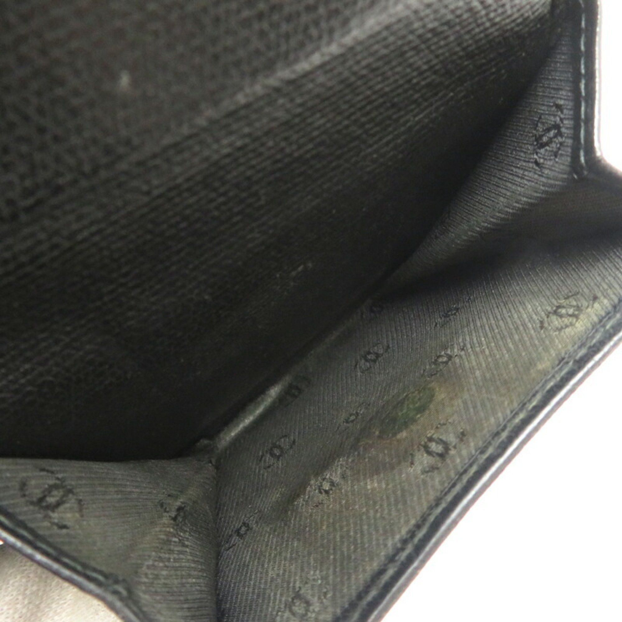 Chanel Chanel Compact Wallet Women's Bi-fold Leather Black Size ONE SIZE - 8 Thumbnail
