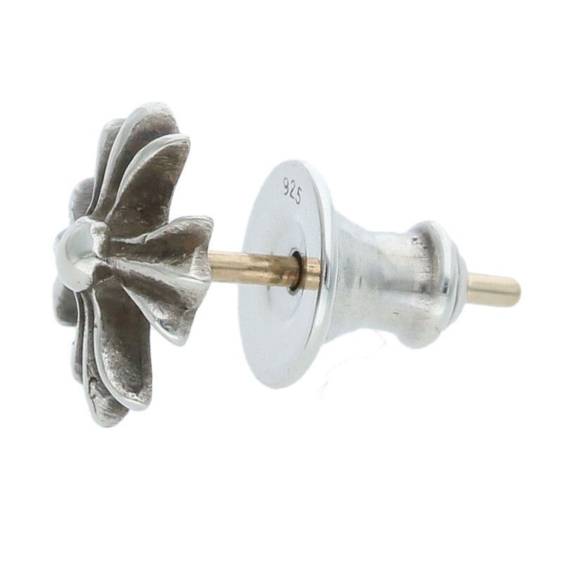 Chrome Hearts Silver earrings No2 CH PLS/CH Plus Stud | Grailed