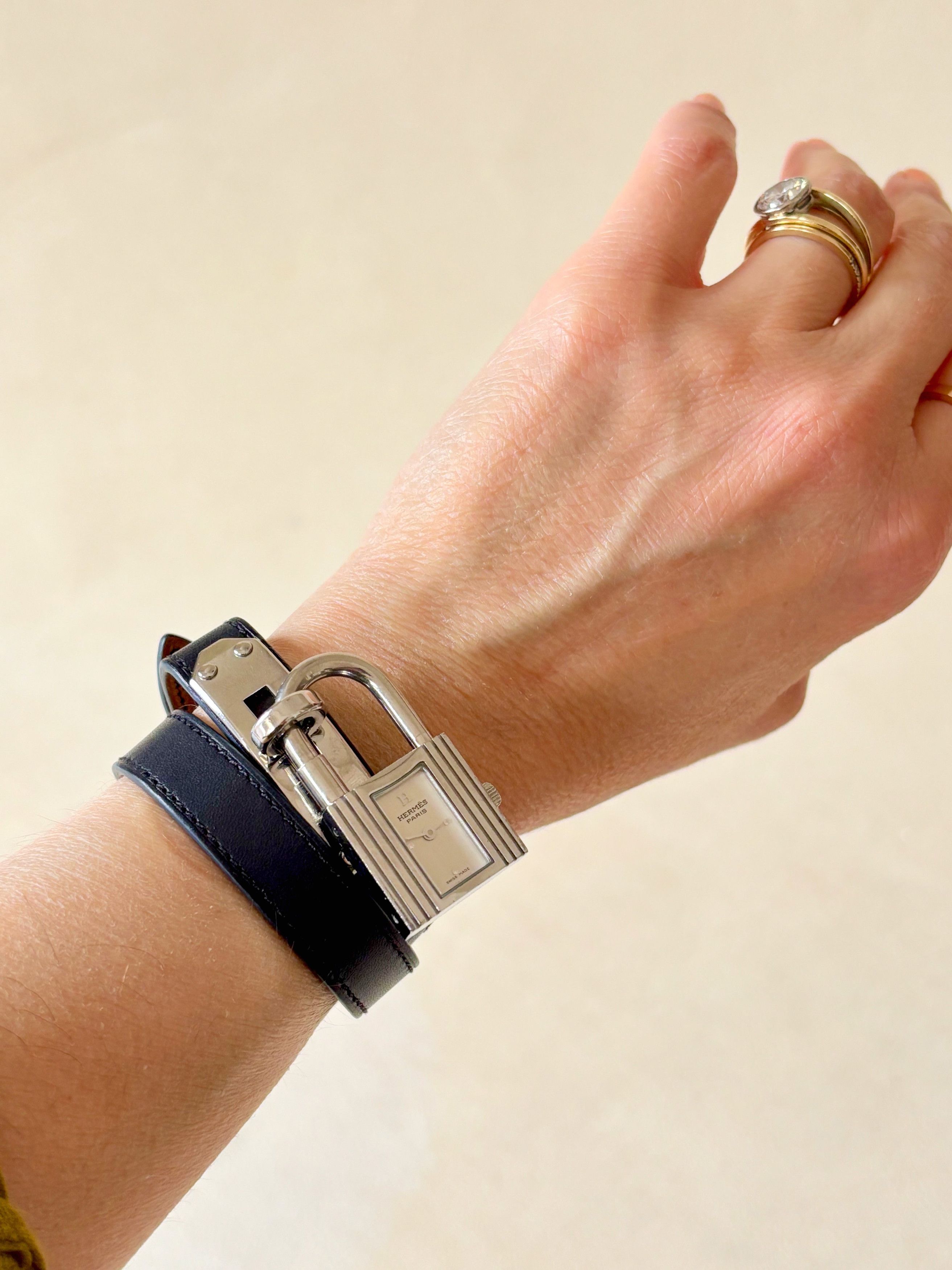 Gold Ring Montre Kelly Hermes Hermès 