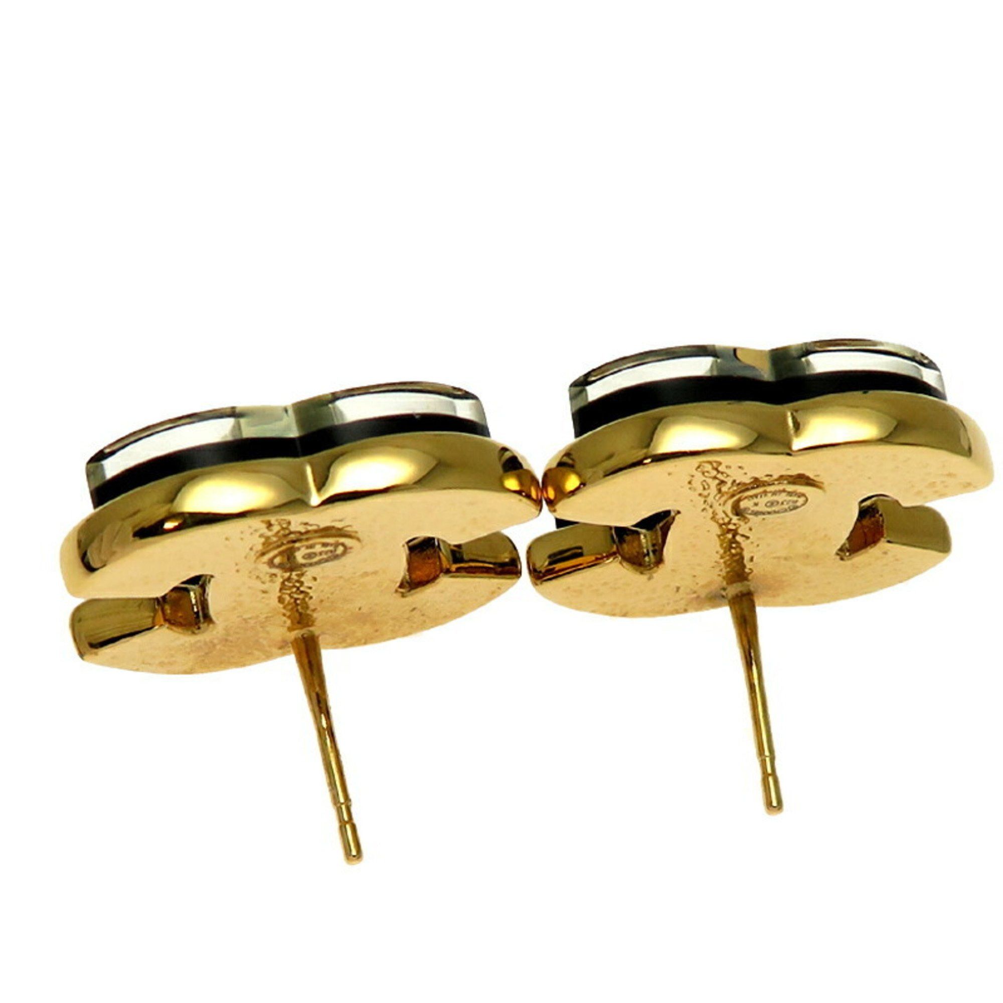 Chanel Chanel Coco Mark Ladies Earrings GP Size ONE SIZE - 6 Thumbnail