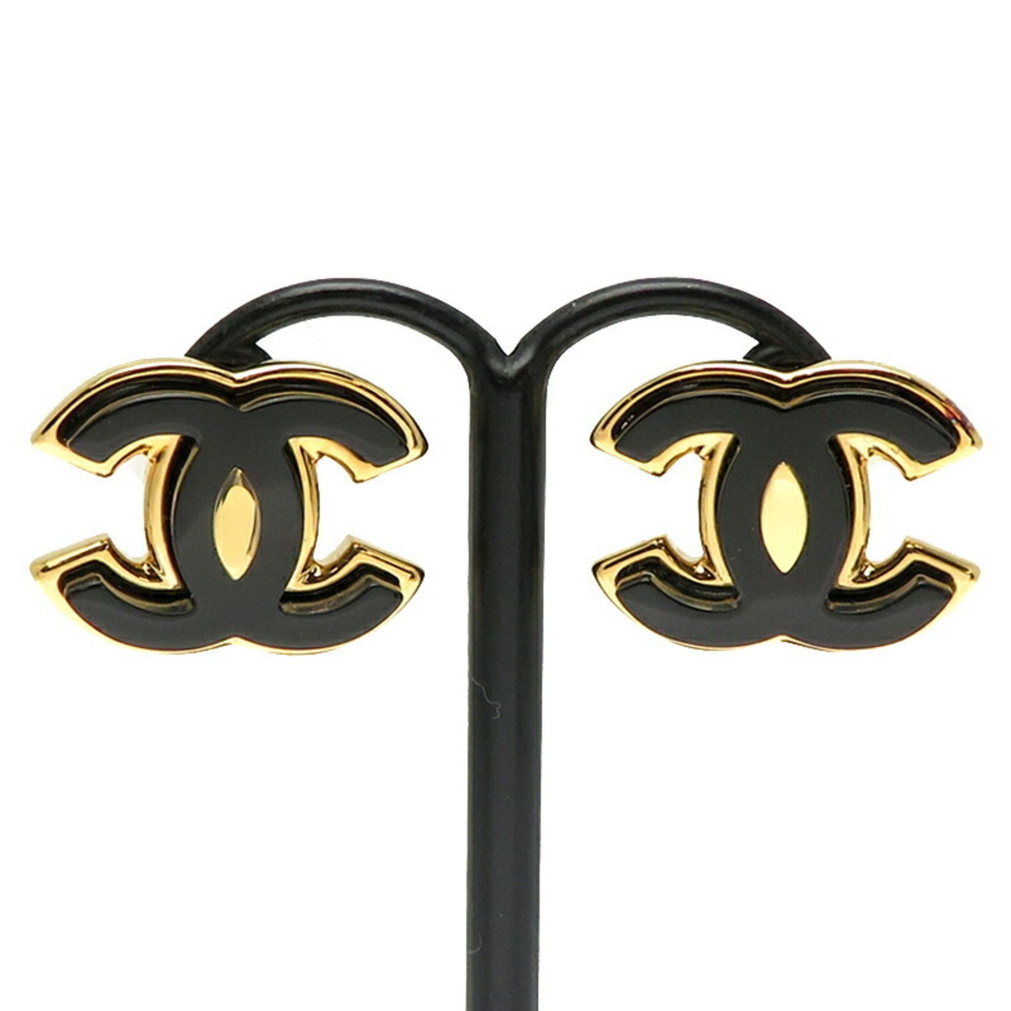 Chanel Chanel Coco Mark Ladies Earrings GP Size ONE SIZE - 2 Thumbnail