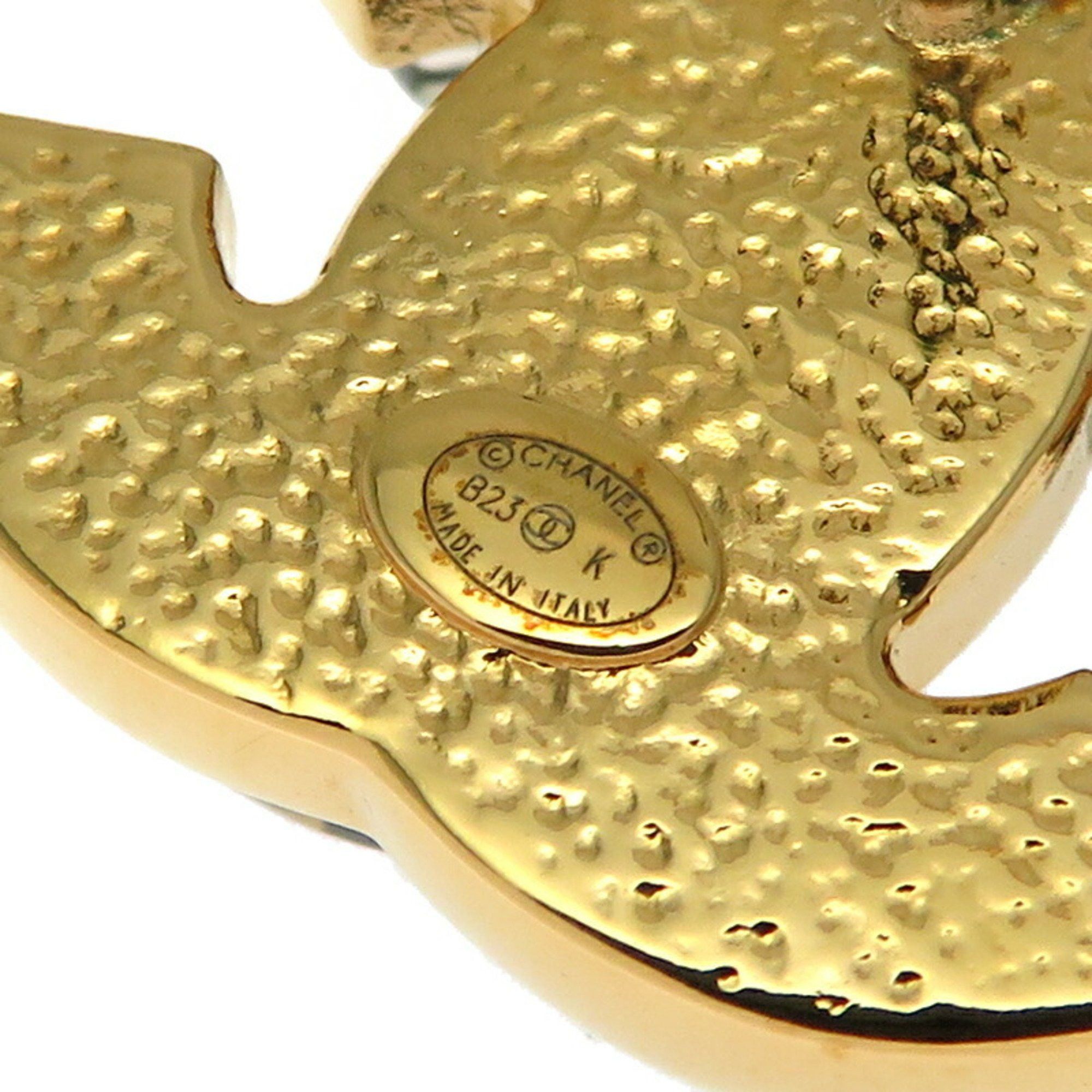 Chanel Chanel Coco Mark Ladies Earrings GP Size ONE SIZE - 8 Thumbnail