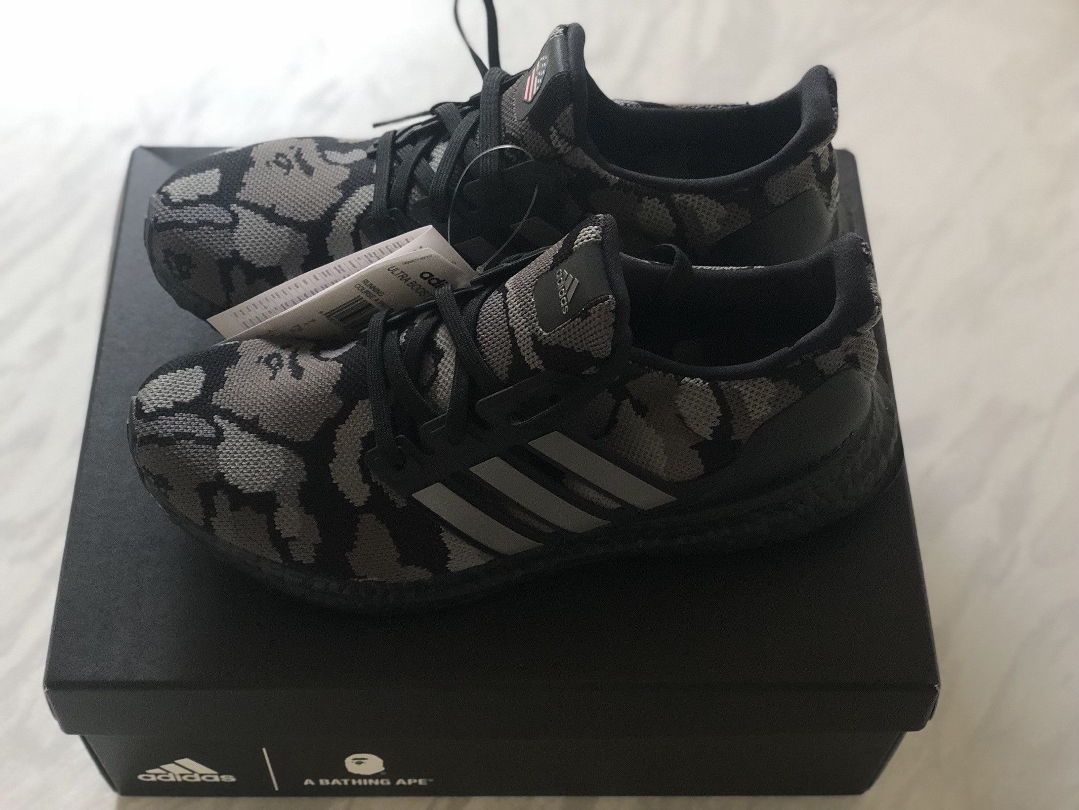 yugioh soulburning volcano booster box Bape Box Logo Tee Bape Camo – Justin Reed main image 1