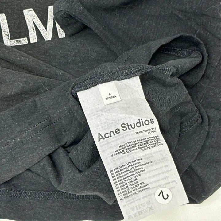 Acne Studios Acne Studios 1996 Letter Print Short Sleeve T-Shirt Size US S / EU 44-46 / 1 - 3 Thumbnail