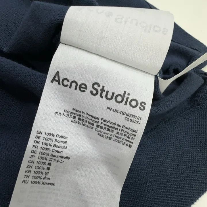 Acne Studios Acne Studios Blue 3D Embroidery Casual T-Shirt Size US S / EU 44-46 / 1 - 4 Thumbnail