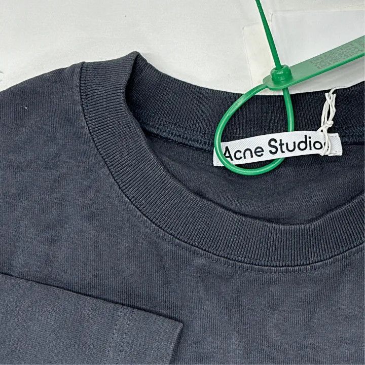 Acne Studios Acne Studios Black Loose Fit Short Sleeve T-Shirt Size US S / EU 44-46 / 1 - 2 Thumbnail