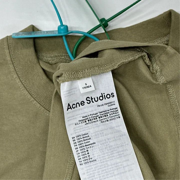 Acne Studios Acne Studios Logo Crew Neck T-Shirt for Men Size US S / EU 44-46 / 1 - 4 Thumbnail