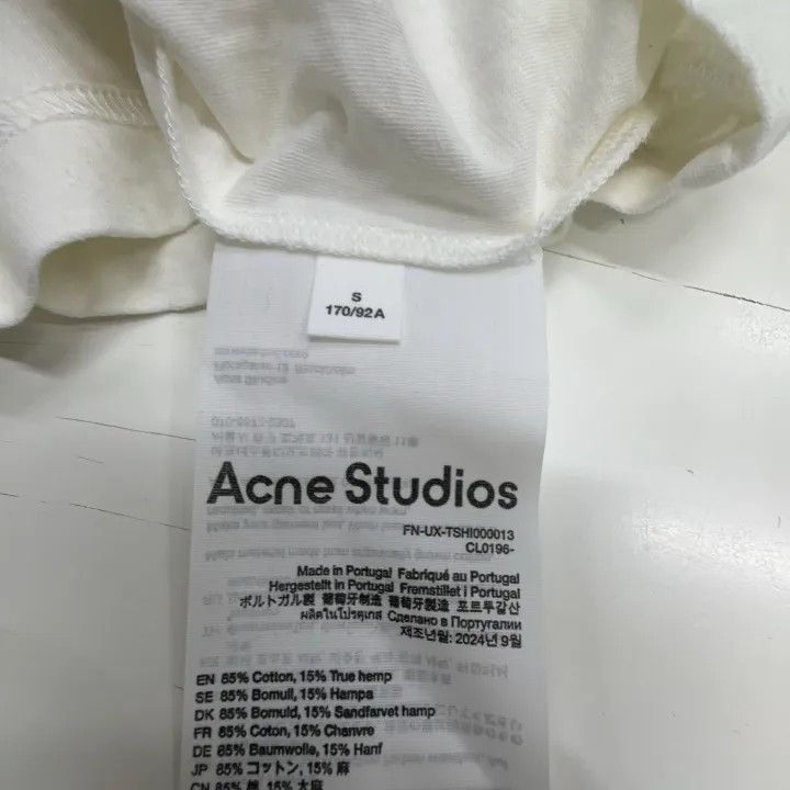 Acne Studios Acne Studios Vintage Logo Oversized T-Shirt Size US S / EU 44-46 / 1 - 3 Thumbnail