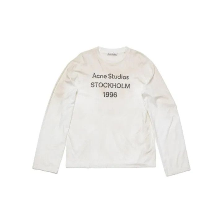 Acne Studios Acne Studios Vintage Logo Long Sleeve T-Shirt Size US M / EU 48-50 / 2 - 3 Thumbnail