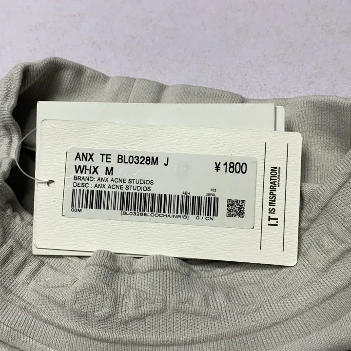 Acne Studios Acne Studios Short Sleeve T-Shirt in Grey Size US M / EU 48-50 / 2 - 2 Thumbnail