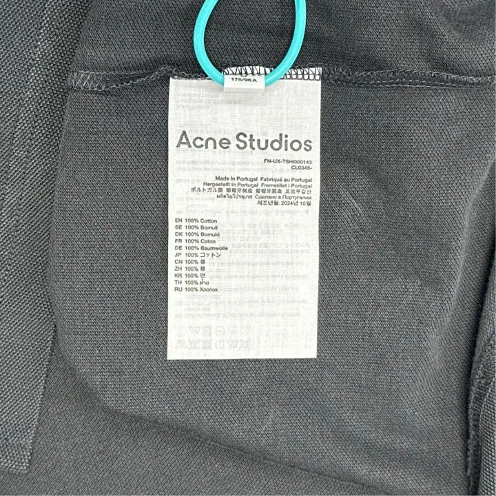 Acne Studios Acne Studios Vintage Logo Loose Fit T-Shirt Size US M / EU 48-50 / 2 - 2 Thumbnail