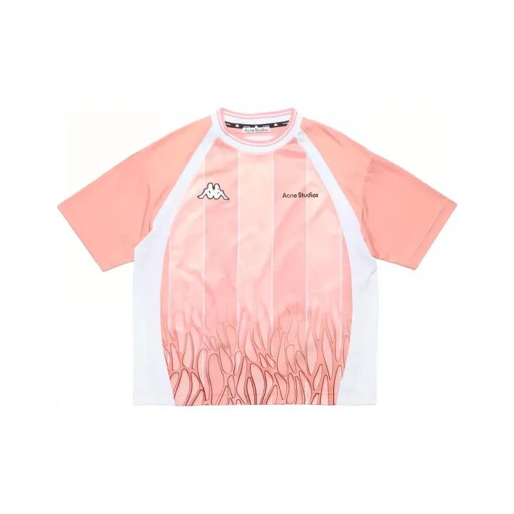 Acne Studios Acne Studios Kappa Short Sleeve T-shirt in Pink Size US M / EU 48-50 / 2 - 4 Thumbnail
