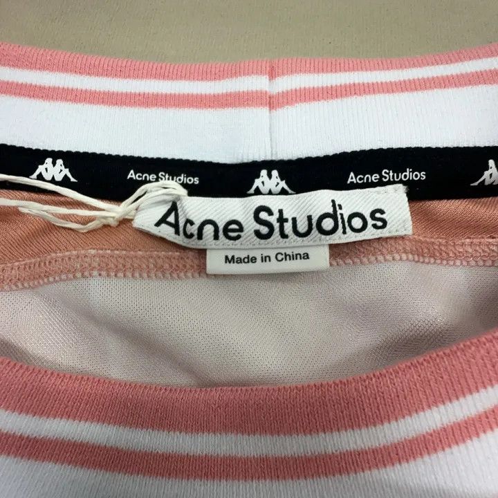 Acne Studios Acne Studios Kappa Short Sleeve T-shirt in Pink Size US M / EU 48-50 / 2 - 7 Thumbnail